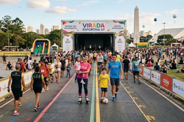 Virada Esportiva 2026: Passeios Grátis com Crianças em SP
