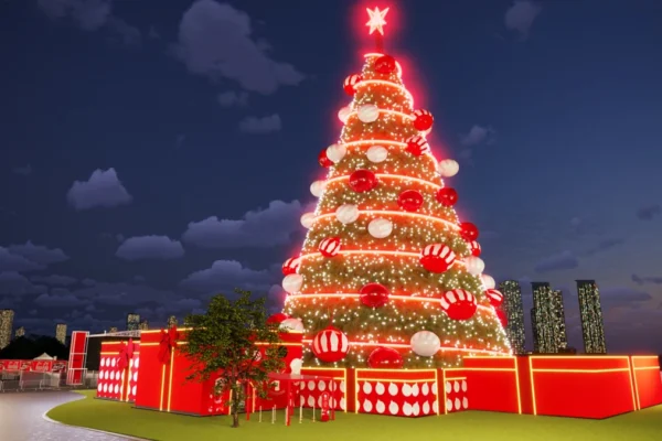 Árvore de Natal Coca-Cola
