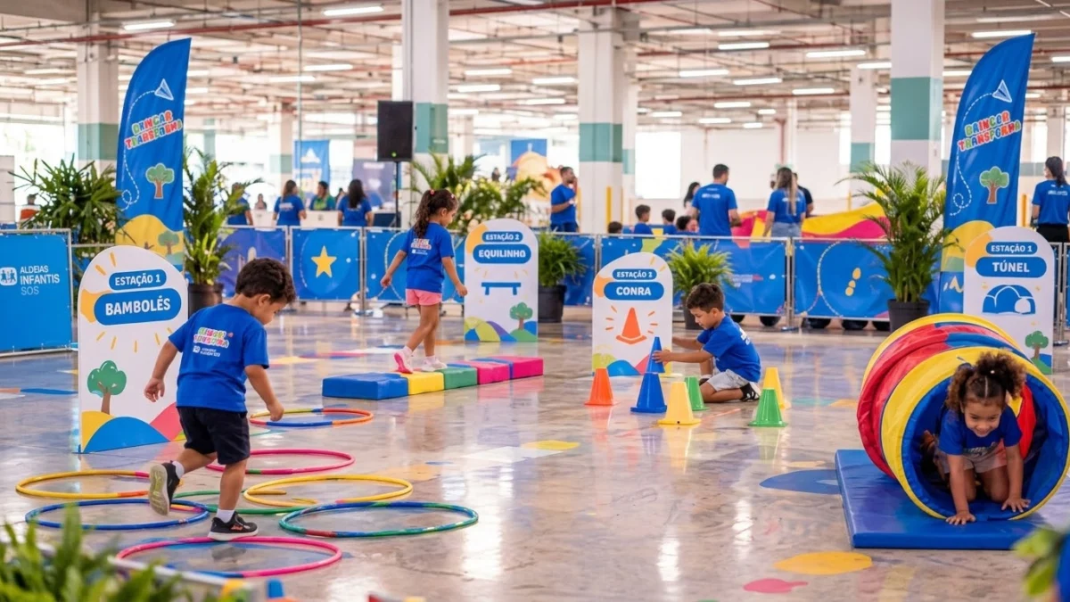 Circuito Infantil no Shopping Penha: Arena Brincar