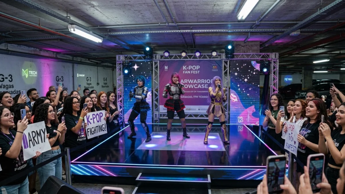 Show Grátis: Guerreiras do K-Pop no São Bernardo Plaza
